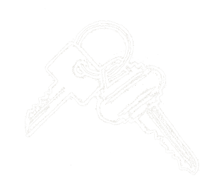 Illustration of keys - white